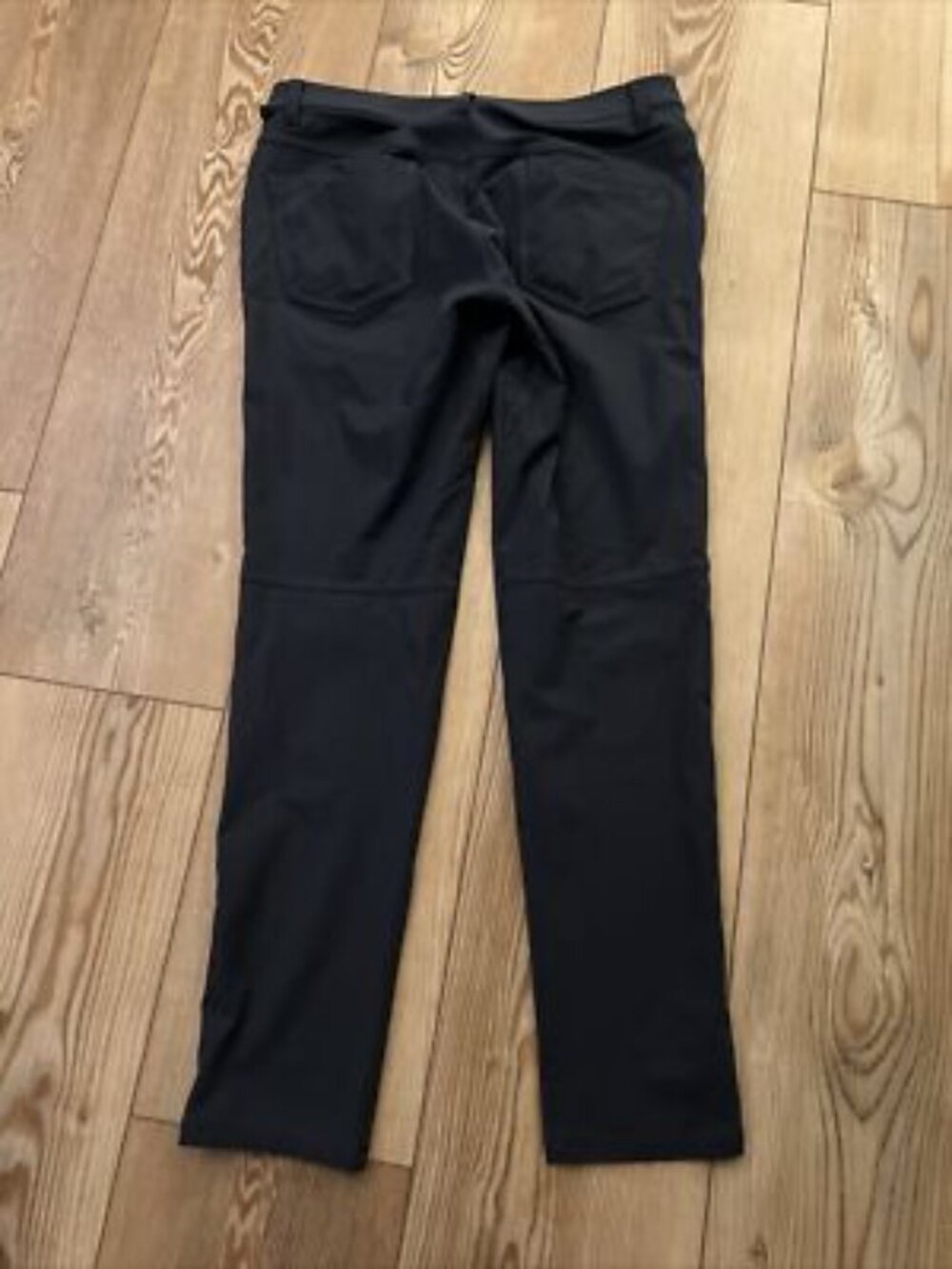 EUC Lululemon Commission Slacks Trousers Pants Skinny 31" *Warpstreme Size 32 - Picture 3 of 4